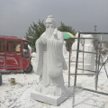 Estatua de mármol de la tradición china Estatua de Confucio en venta